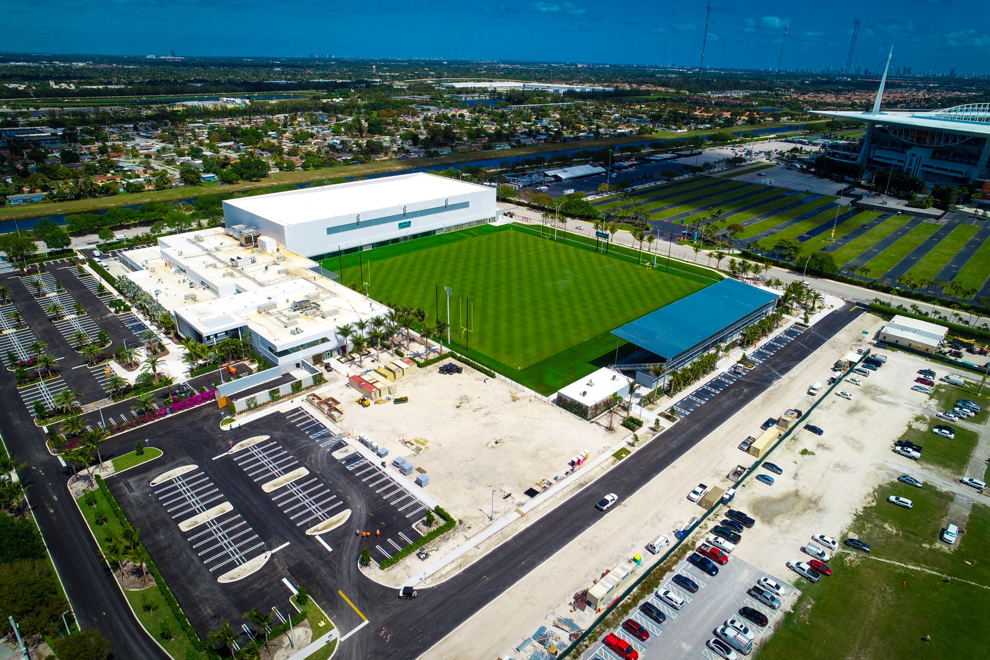 Miami Dolphins Training Facility LTG Sports Turf One Sports Field