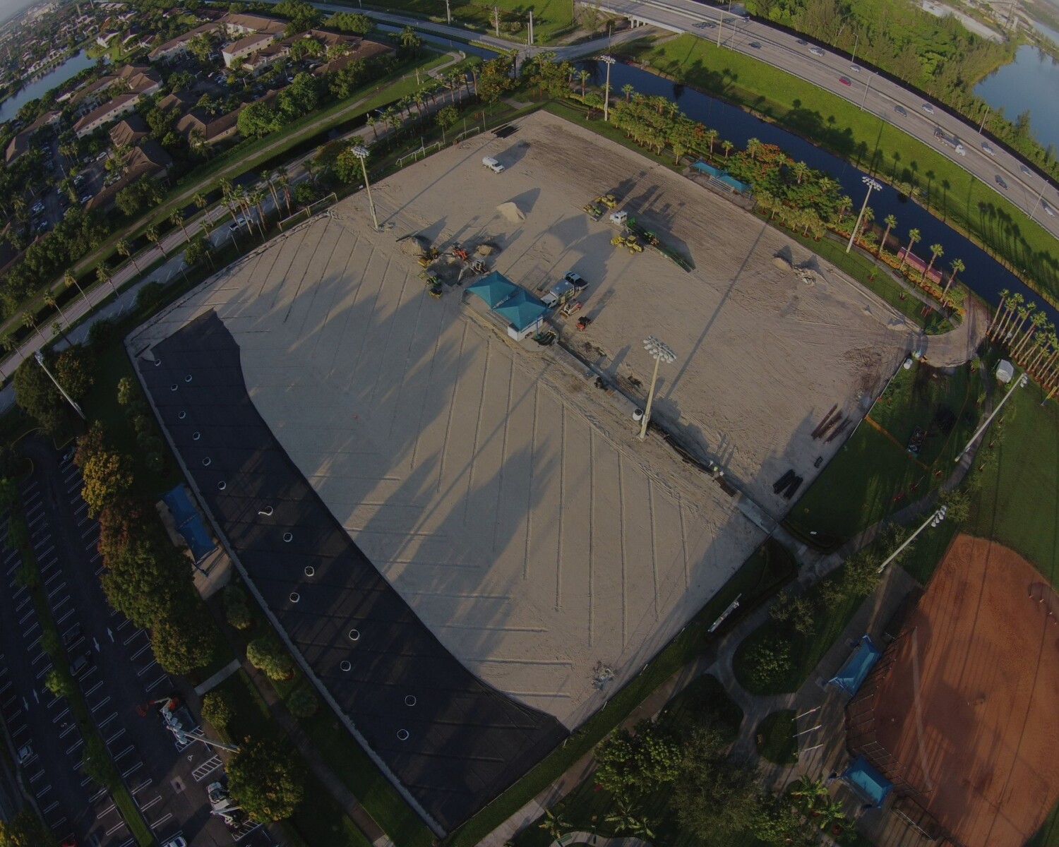 general contracting athletic fields florida