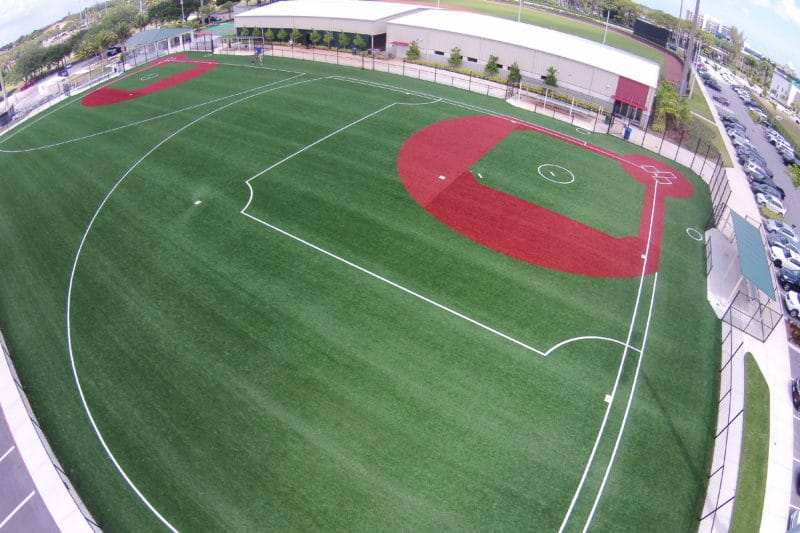 Miracle League Field LTG Sports Turf One Sports Field Construction