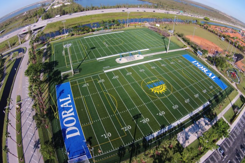 athletic field construction