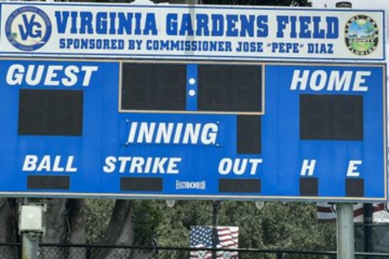 Virginia Gardens Baseball Field